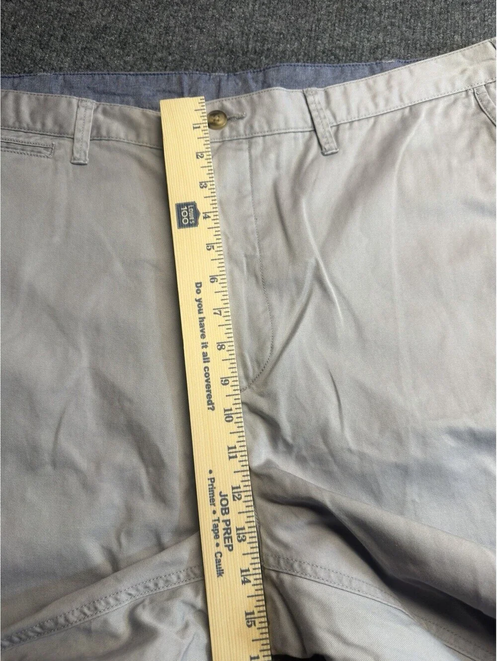 NWT Polo Ralph Lauren Classic Fit Grey Chino Men’s Shorts 44B